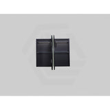 900/1200/1500mm Lukka Allison Pill Shape Frontlit LED Mirror Oval Shaving Cabinet 3 Colours Lighting Matt Black/Matt White