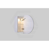 900/1200/1500mm Lukka Allison Pill Shape Frontlit LED Mirror Oval Shaving Cabinet 3 Colours Lighting Matt Black/Matt White