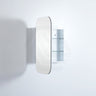 Lukka Allison 400/600mm PVC Wall Hung Pencil Edge Shaving Cabinet Variant Colour Available