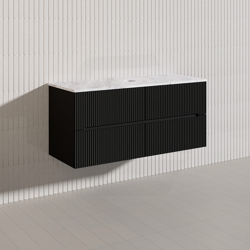 Lukka Cabarita 1200mm Modern Wall Hung Vanity PVC Single/Double Bowls Cabinet Variant Colour Available