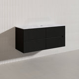 Lukka Cabarita 1200mm Modern Wall Hung Vanity PVC Single/Double Bowls Cabinet Variant Colour Available