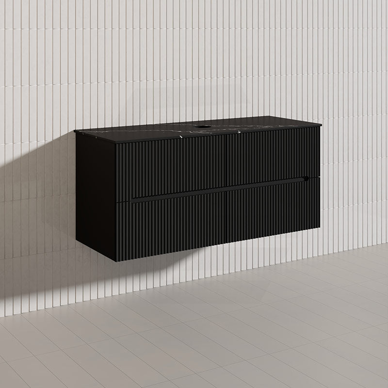 Lukka Cabarita 1200mm Modern Wall Hung Vanity PVC Single/Double Bowls Cabinet Variant Colour Available