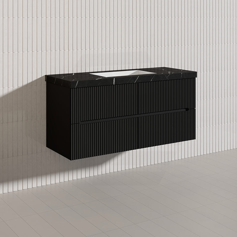 Lukka Cabarita 1200mm Modern Wall Hung Vanity PVC Single/Double Bowls Cabinet Variant Colour Available