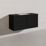 Lukka Cabarita 1200mm Modern Wall Hung Vanity PVC Single/Double Bowls Cabinet Variant Colour Available