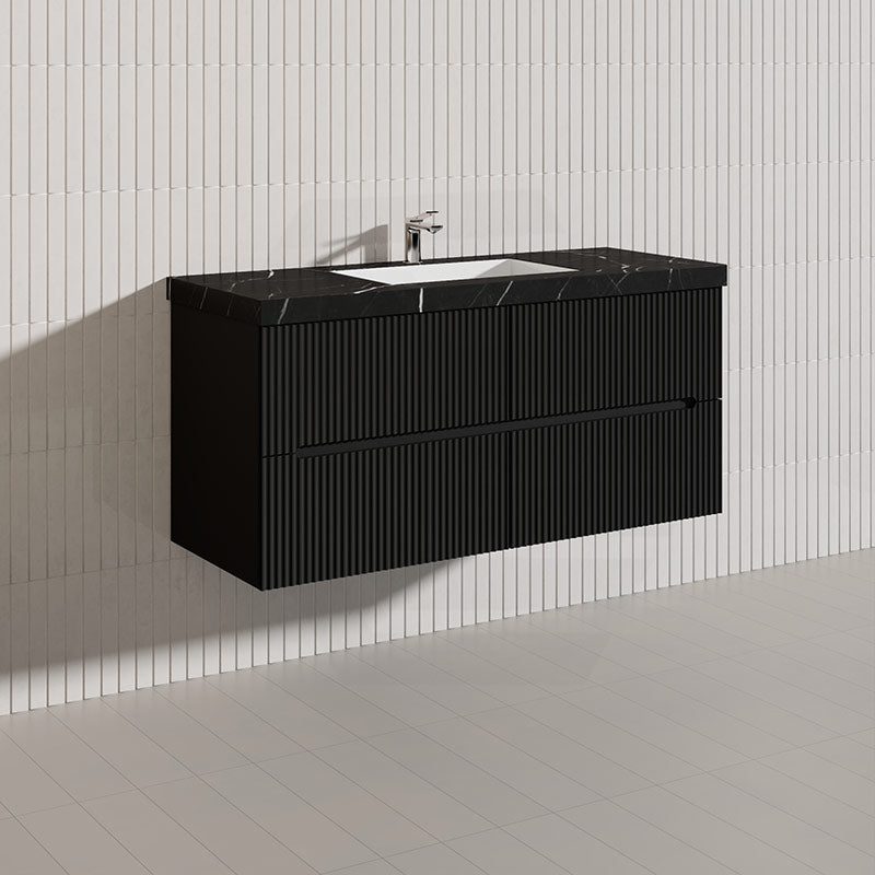 Lukka Cabarita 1200mm Modern Wall Hung Vanity PVC Single/Double Bowls Cabinet Variant Colour Available