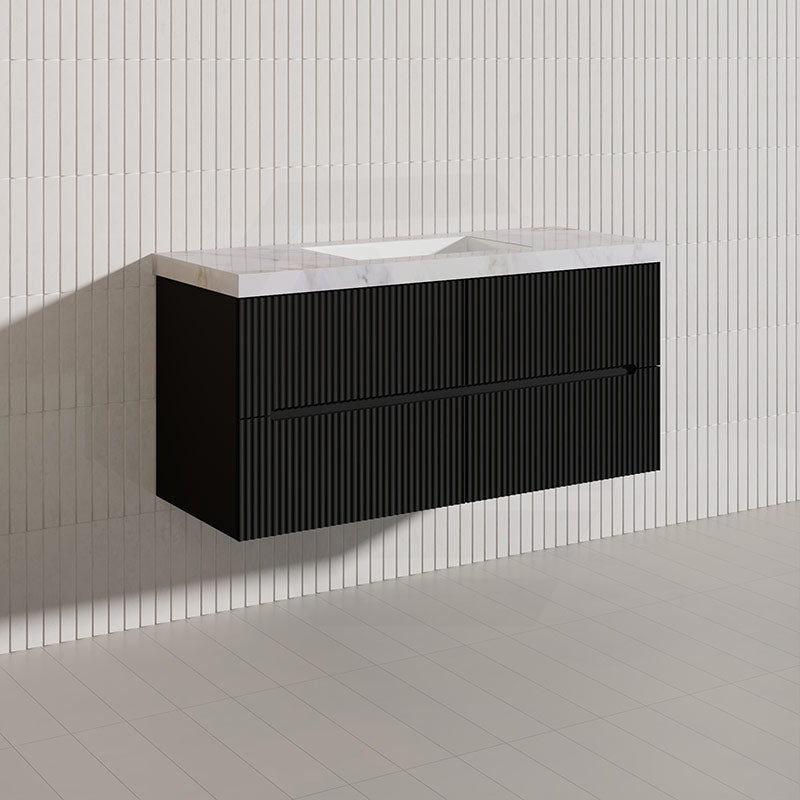 Lukka Cabarita 1200mm Modern Wall Hung Vanity PVC Single/Double Bowls Cabinet Variant Colour Available