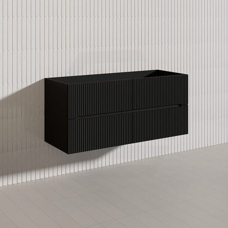 Lukka Cabarita 1200mm Modern Wall Hung Vanity PVC Single/Double Bowls Cabinet Variant Colour Available