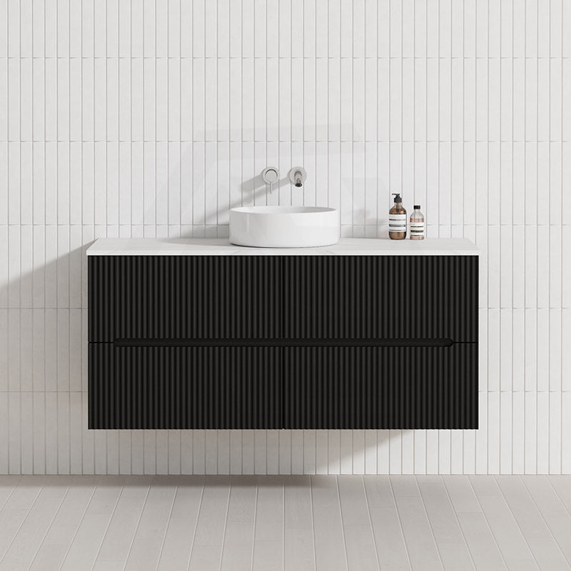 Lukka Cabarita 1200mm Modern Wall Hung Vanity PVC Single/Double Bowls Cabinet Variant Colour Available