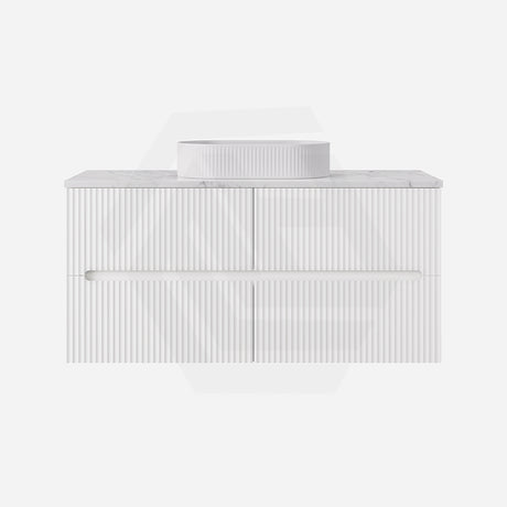 Lukka Cabarita 1200mm Modern Wall Hung Vanity PVC Single/Double Bowls Cabinet Variant Colour Available