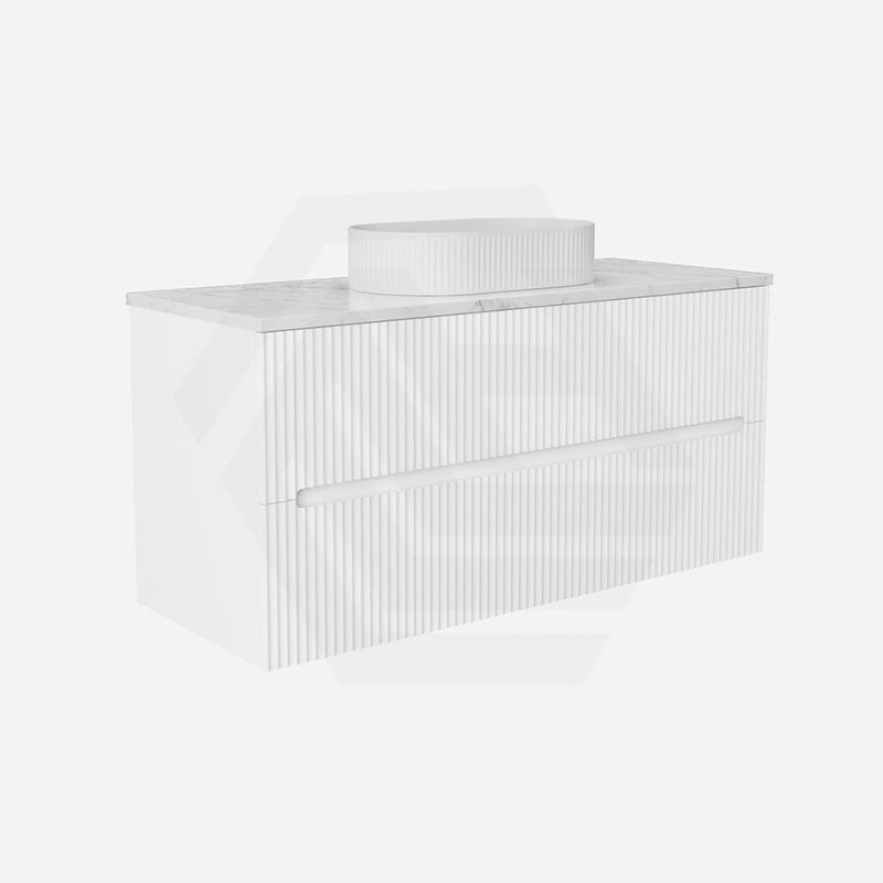 Lukka Cabarita 1200mm Modern Wall Hung Vanity PVC Single/Double Bowls Cabinet Variant Colour Available