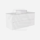 Lukka Cabarita 1200mm Modern Wall Hung Vanity PVC Single/Double Bowls Cabinet Variant Colour Available
