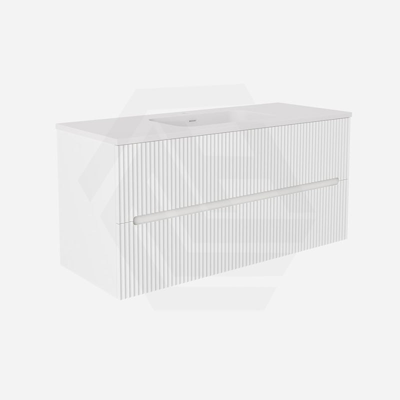 Lukka Cabarita 1200mm Modern Wall Hung Vanity PVC Single/Double Bowls Cabinet Variant Colour Available
