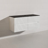 Lukka Cabarita 1200mm Modern Wall Hung Vanity PVC Single/Double Bowls Cabinet Variant Colour Available