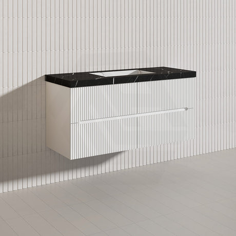 Lukka Cabarita 1200mm Modern Wall Hung Vanity PVC Single/Double Bowls Cabinet Variant Colour Available