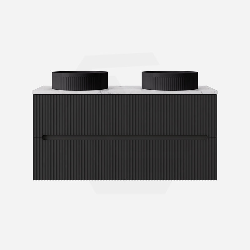 Lukka Cabarita 1200mm Modern Wall Hung Vanity PVC Single/Double Bowls Cabinet Variant Colour Available