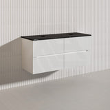 Lukka Cabarita 1200mm Modern Wall Hung Vanity PVC Single/Double Bowls Cabinet Variant Colour Available
