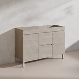 Lukka Camden Modern 1200mm Freestanding Vanity E0 MDF Wood Grain Single/Double Bowls Cabinet In Various Colors