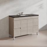 Lukka Camden Modern 1200mm Freestanding Vanity E0 MDF Wood Grain Single/Double Bowls Cabinet In Various Colors