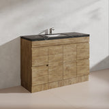Lukka Camden Modern 1200mm Freestanding Vanity E0 MDF Wood Grain Single/Double Bowls Cabinet In Various Colors