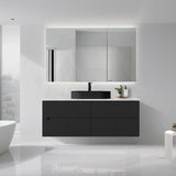 Lukka Cabarita 1500mm Modern Wall Hung Vanity PVC Single/Double Bowls Cabinet Variant Colour Available