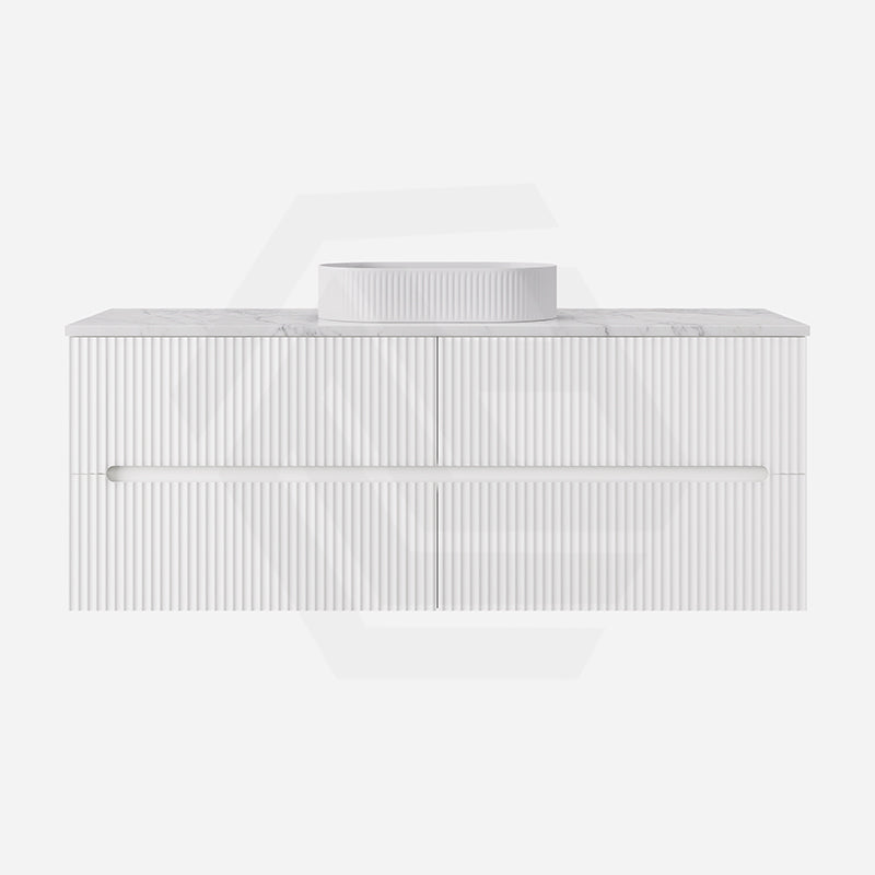 Lukka Cabarita 1500mm Modern Wall Hung Vanity PVC Single/Double Bowls Cabinet Variant Colour Available