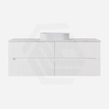 Lukka Cabarita 1500mm Modern Wall Hung Vanity PVC Single/Double Bowls Cabinet Variant Colour Available
