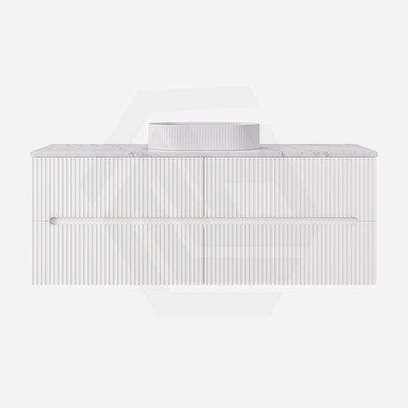 Lukka Cabarita 1500mm Modern Wall Hung Vanity PVC Single/Double Bowls Cabinet Variant Colour Available