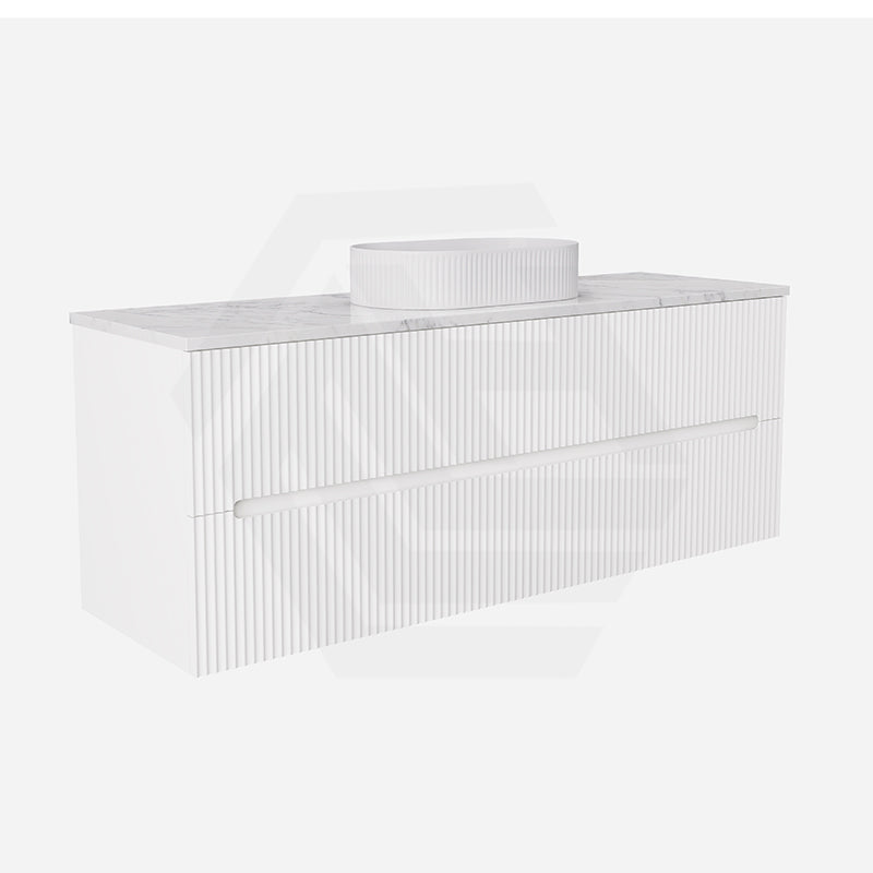 Lukka Cabarita 1500mm Modern Wall Hung Vanity PVC Single/Double Bowls Cabinet Variant Colour Available