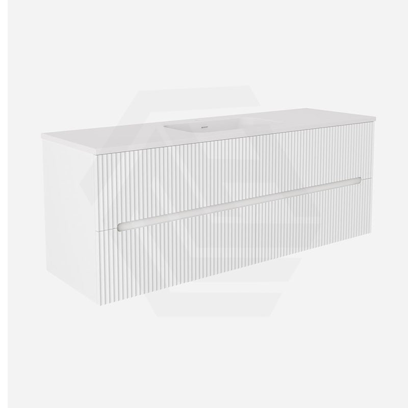 Lukka Cabarita 1500mm Modern Wall Hung Vanity PVC Single/Double Bowls Cabinet Variant Colour Available