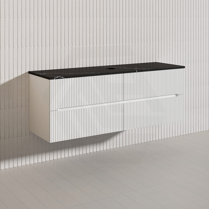 Lukka Cabarita 1500mm Modern Wall Hung Vanity PVC Single/Double Bowls Cabinet Variant Colour Available