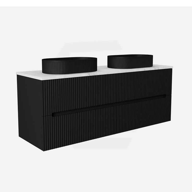 Lukka Cabarita 1500mm Modern Wall Hung Vanity PVC Single/Double Bowls Cabinet Variant Colour Available