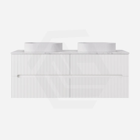 Lukka Cabarita 1500mm Modern Wall Hung Vanity PVC Single/Double Bowls Cabinet Variant Colour Available