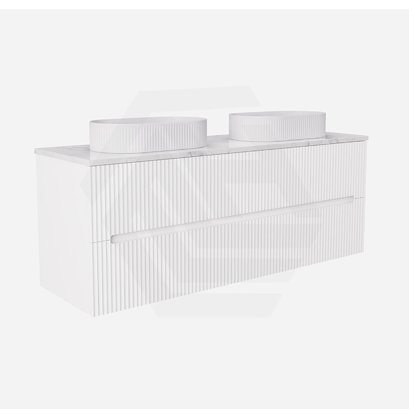 Lukka Cabarita 1500mm Modern Wall Hung Vanity PVC Single/Double Bowls Cabinet Variant Colour Available