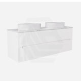 Lukka Cabarita 1500mm Modern Wall Hung Vanity PVC Single/Double Bowls Cabinet Variant Colour Available