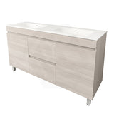 Lukka 1500mm Camden Morden Freestanding Vanity E0 MDF Cabinet Single/Double Bowls In Various Color