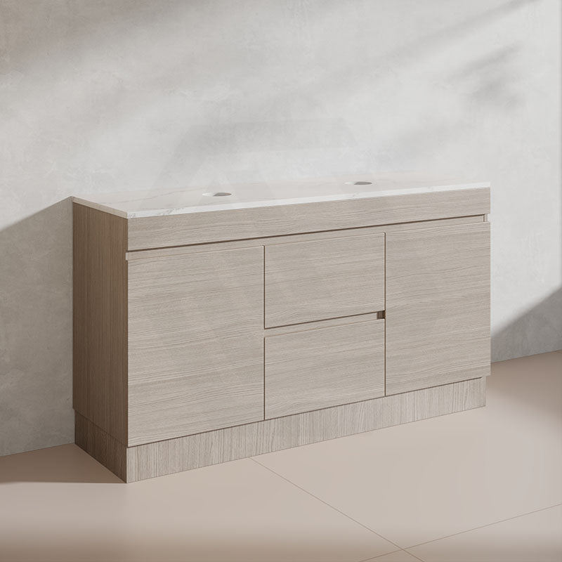 Lukka 1500mm Camden Morden Freestanding Vanity E0 MDF Cabinet Single/Double Bowls In Various Color