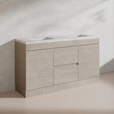 Lukka 1500mm Camden Morden Freestanding Vanity E0 MDF Cabinet Single/Double Bowls In Various Color