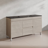 Lukka 1500mm Camden Morden Freestanding Vanity E0 MDF Cabinet Single/Double Bowls In Various Color