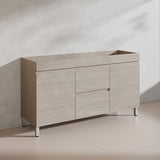Lukka 1500mm Camden Morden Freestanding Vanity E0 MDF Cabinet Single/Double Bowls In Various Color