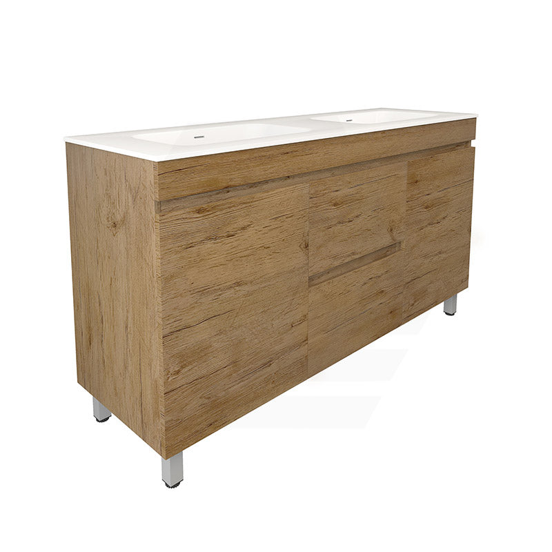 Lukka 1500mm Camden Morden Freestanding Vanity E0 MDF Cabinet Single/Double Bowls In Various Color