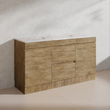 Lukka 1500mm Camden Morden Freestanding Vanity E0 MDF Cabinet Single/Double Bowls In Various Color