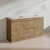Lukka 1500mm Camden Morden Freestanding Vanity E0 MDF Cabinet Single/Double Bowls In Various Color