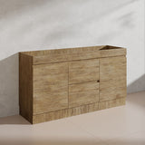 Lukka 1500mm Camden Morden Freestanding Vanity E0 MDF Cabinet Single/Double Bowls In Various Color