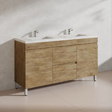 Lukka 1500mm Camden Morden Freestanding Vanity E0 MDF Cabinet Single/Double Bowls In Various Color