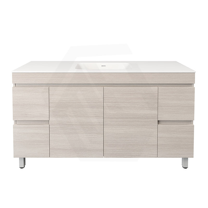 Lukka 1500mm Camden Morden Freestanding Vanity E0 MDF Cabinet Single/Double Bowls In Various Color
