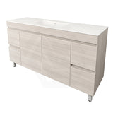 Lukka 1500mm Camden Morden Freestanding Vanity E0 MDF Cabinet Single/Double Bowls In Various Color
