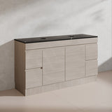 Lukka 1500mm Camden Morden Freestanding Vanity E0 MDF Cabinet Single/Double Bowls In Various Color