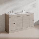 Lukka 1500mm Camden Morden Freestanding Vanity E0 MDF Cabinet Single/Double Bowls In Various Color