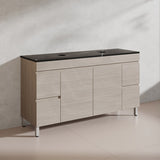 Lukka 1500mm Camden Morden Freestanding Vanity E0 MDF Cabinet Single/Double Bowls In Various Color