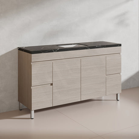 Lukka 1500mm Camden Morden Freestanding Vanity E0 MDF Cabinet Single/Double Bowls In Various Color